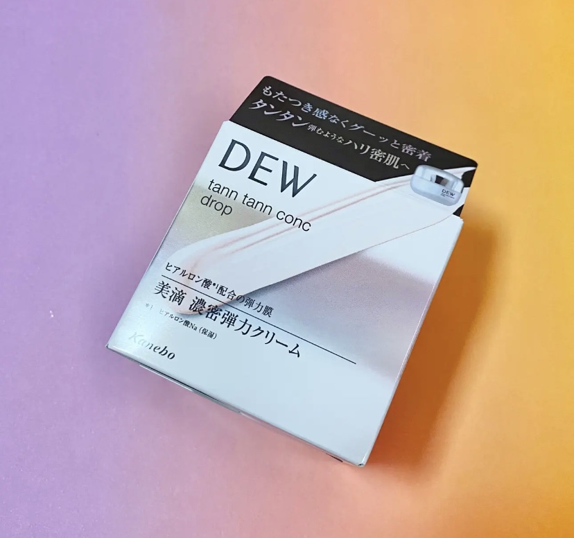 タンタンコンクドロップ/DEW/フェイスクリームを使ったクチコミ（1枚目）