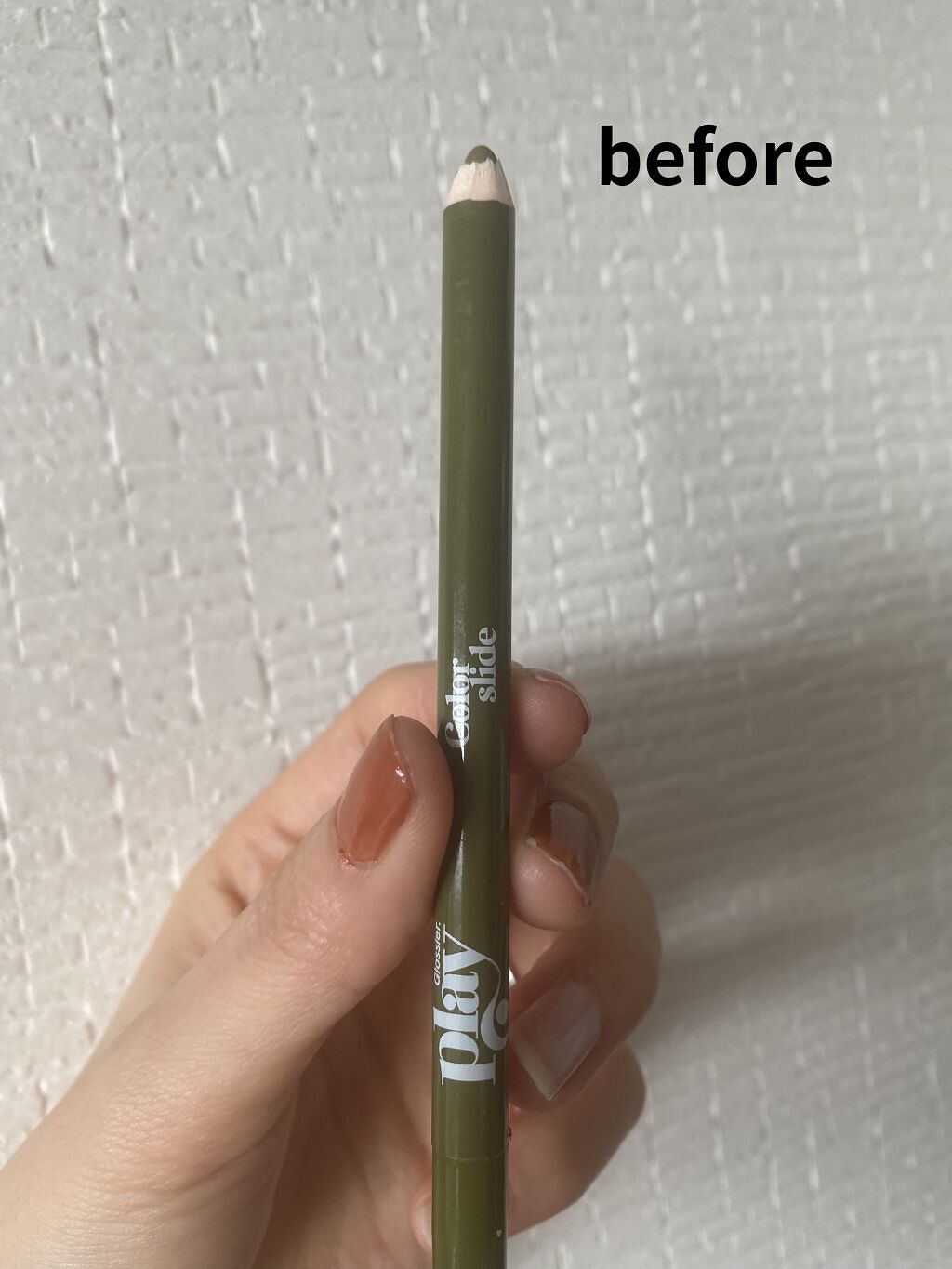 Color Slide/Glossier./ペンシルアイライナーを使ったクチコミ（3枚目）