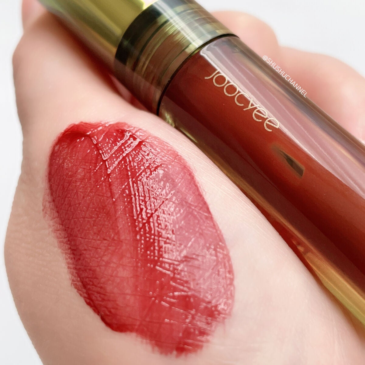 VINTAGEシリーズ 浮金ミラーリップグロス/Joocyee/口紅を使ったクチコミ(2枚目)