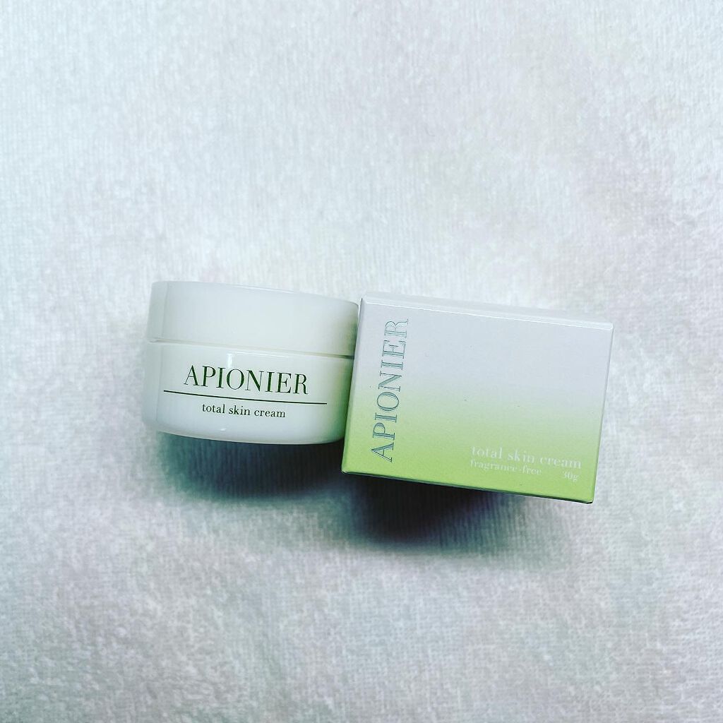 トータルスキンクリーム/APIONIER/フェイスクリームを使ったクチコミ（1枚目）
