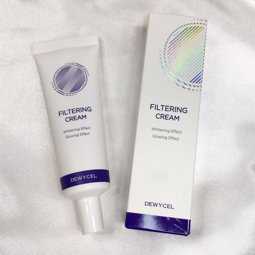 フィルタリングクリーム/DEWYCEL/日焼け止めクリームを使ったクチコミ（2枚目）