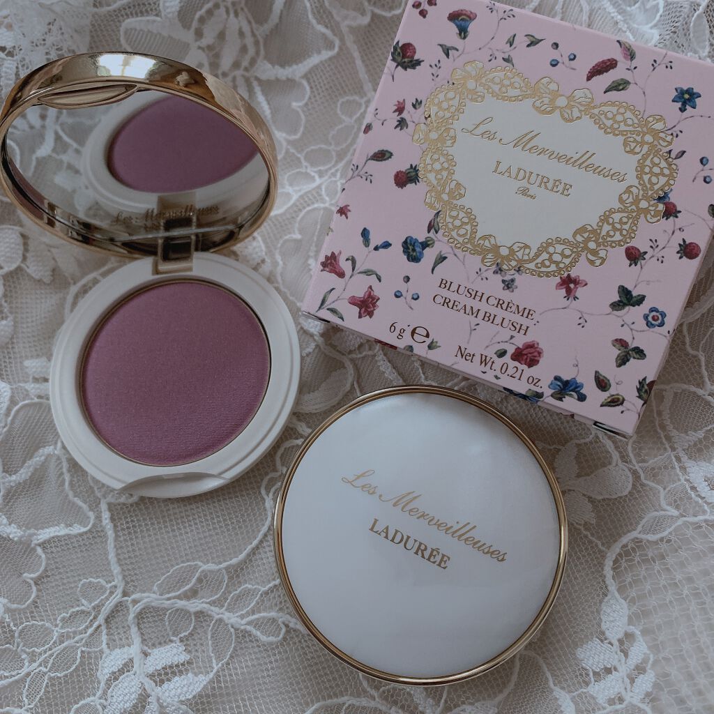クリーム ブラッシュ/レ・メルヴェイユーズ ラデュレ/ジェル・クリームチークを使ったクチコミ（1枚目）