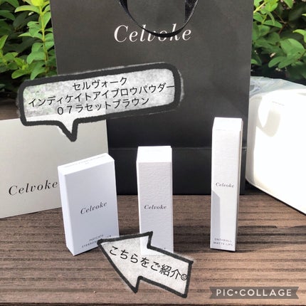 セルヴォーク インディケイトアイブロウパウダー 07 ラセットブラウン/Celvoke/パウダーアイブロウを使ったクチコミ(1枚目)