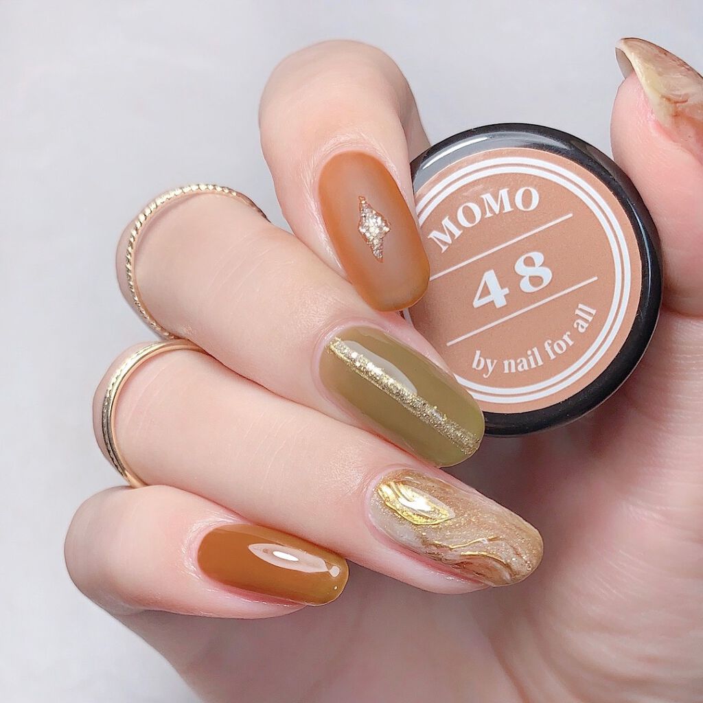 MOMOジェル｜nailforallの口コミ - MOMOジェルを使ったネイル💅🏻 by ...