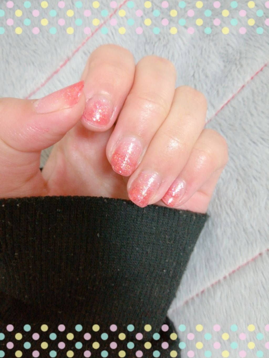 サンリオネイル/DAISO/マニキュアを使ったクチコミ(1枚目)