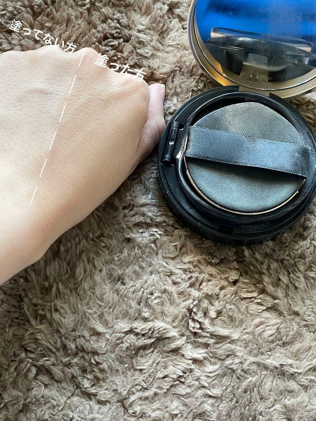 フローレス ルミエール ラディアンス パーフェクティング クッション/ローラ メルシエ/クッションファンデーションを使ったクチコミ(6枚目)