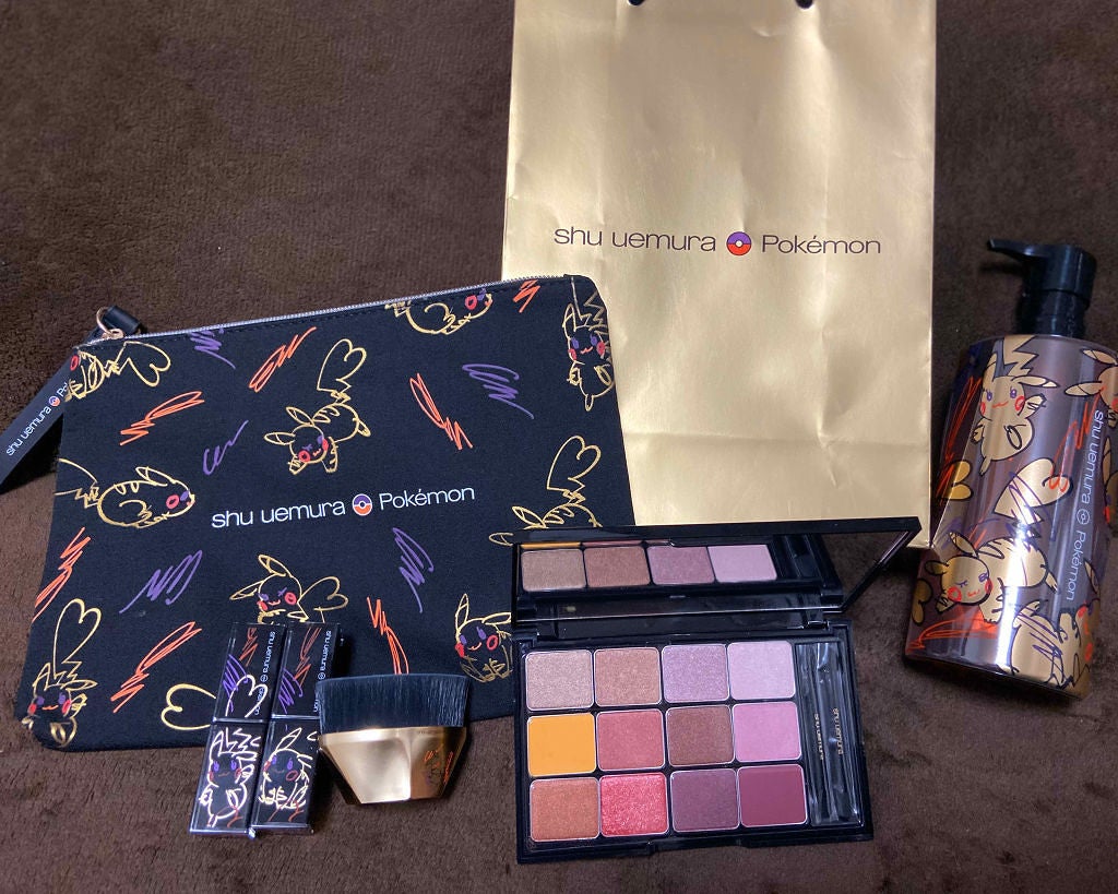 ペタル 55 ファンデーション ブラシ/shu uemura/メイクブラシを使ったクチコミ(2枚目)