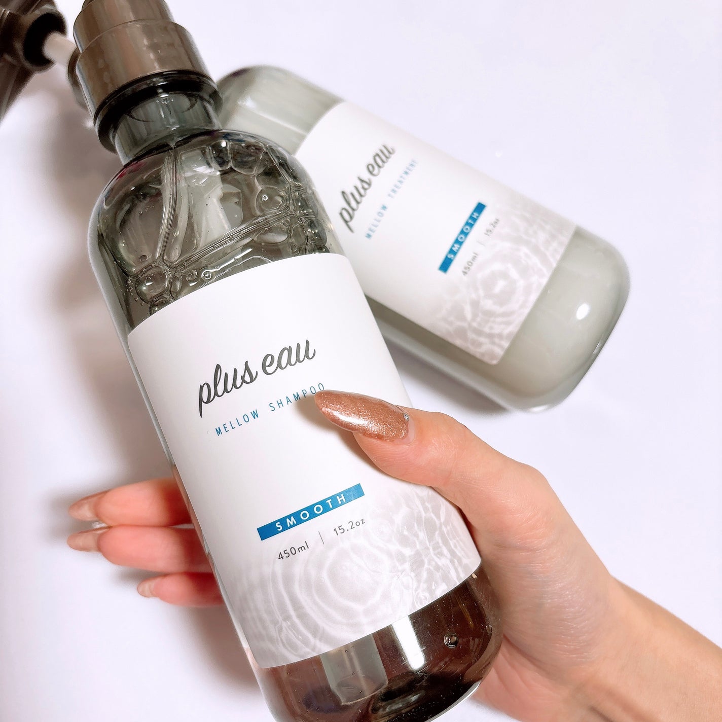 メロウシャンプー/メロウトリートメント/plus eau/市販シャンプーを使ったクチコミ(3枚目)