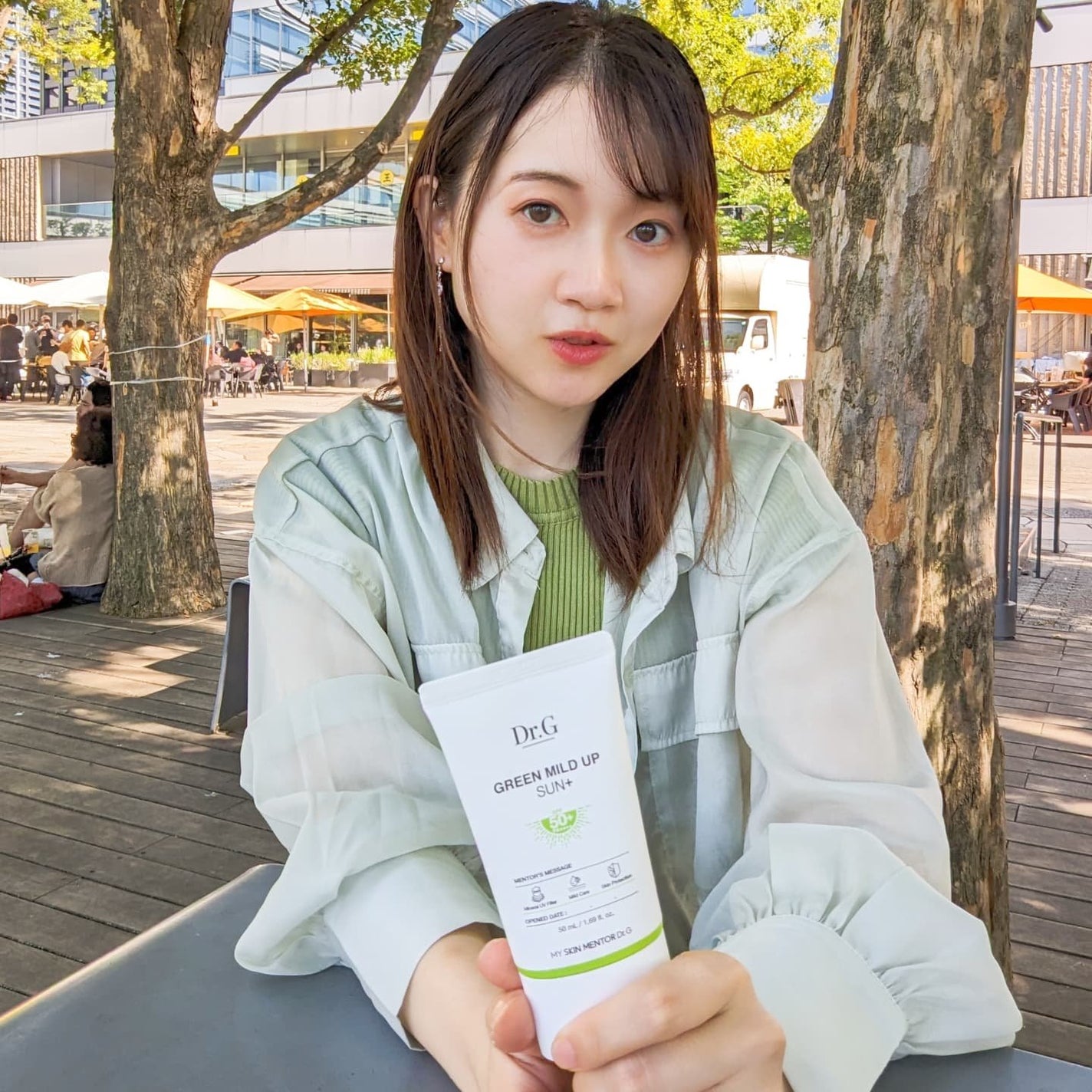 なむそむ on LIPS 「夏の暑い日差しの強い味方☀😎オリーブヤングで5年連続日焼け止め..」(2枚目)