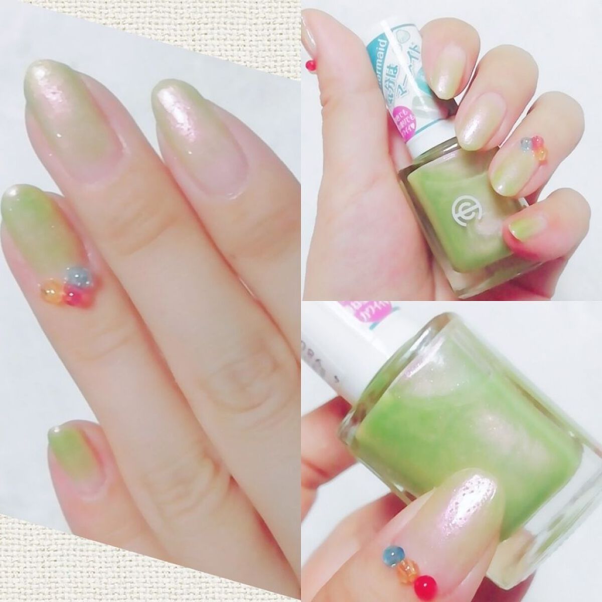 AC ネイルエナメル M 134 マーメイドグリーン / AC MAKEUP(エーシー