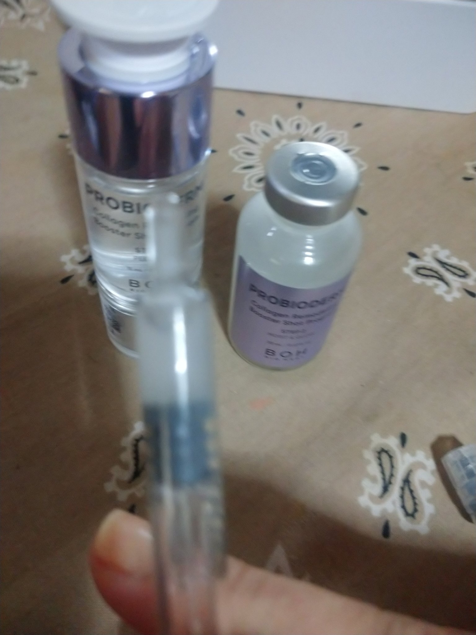 プロバイオダーム™ コラーゲン リモデリング ブースターショット プログラム/BIOHEAL BOH/美容液を使ったクチコミ（2枚目）