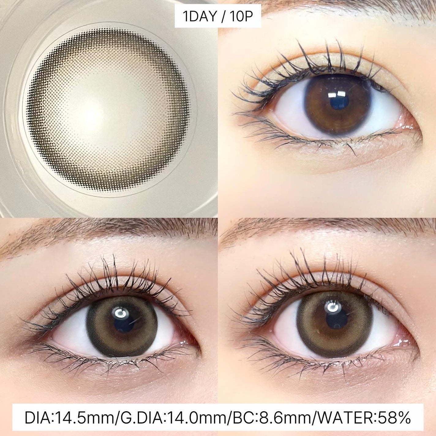 マジェット リラックス/Majette/ワンデー(1DAY)カラコンを使ったクチコミ(3枚目)