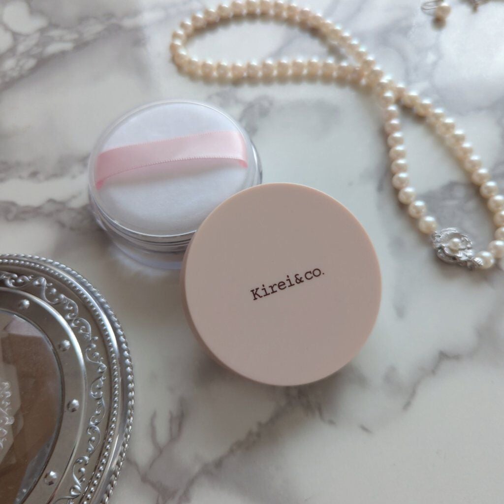 フィニッシングパウダー/Kirei&co./ルースパウダーを使ったクチコミ(1枚目)