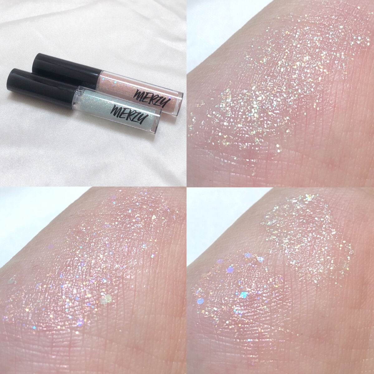 ウィンディ―ポップアイグリッター/MERZY/グリッターを使ったクチコミ（2枚目）