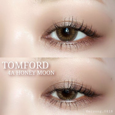 TOM FORD BEAUTY アイ カラー クォードのクチコミ「#今日のアイメイク でした

【赤を少なめにブラウンメイク】

#TOMFORD
#アイカラー.....」（2枚目）