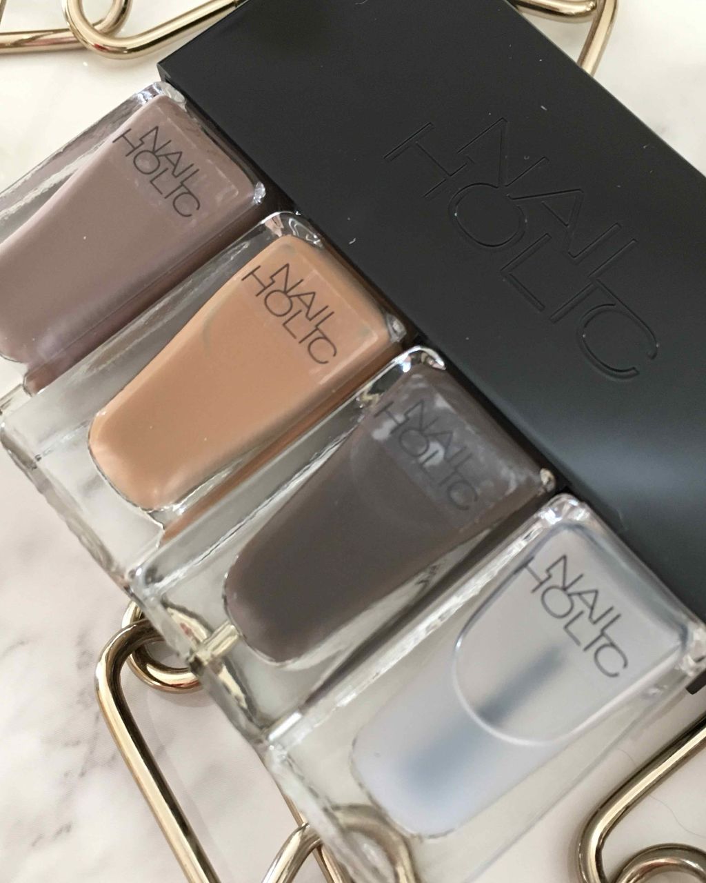 ネイルホリック リミテッドコレクション 04 CHOCOLATE COLORS/ネイルホリック/マニキュアを使ったクチコミ（3枚目）