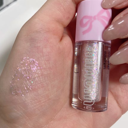 ミニュム バブグリッター/minum/グリッターを使ったクチコミ(3枚目)