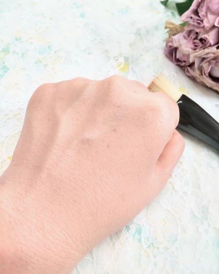 マルチファンデーションブラシ/ブリリアージュ/メイクブラシを使ったクチコミ(5枚目)