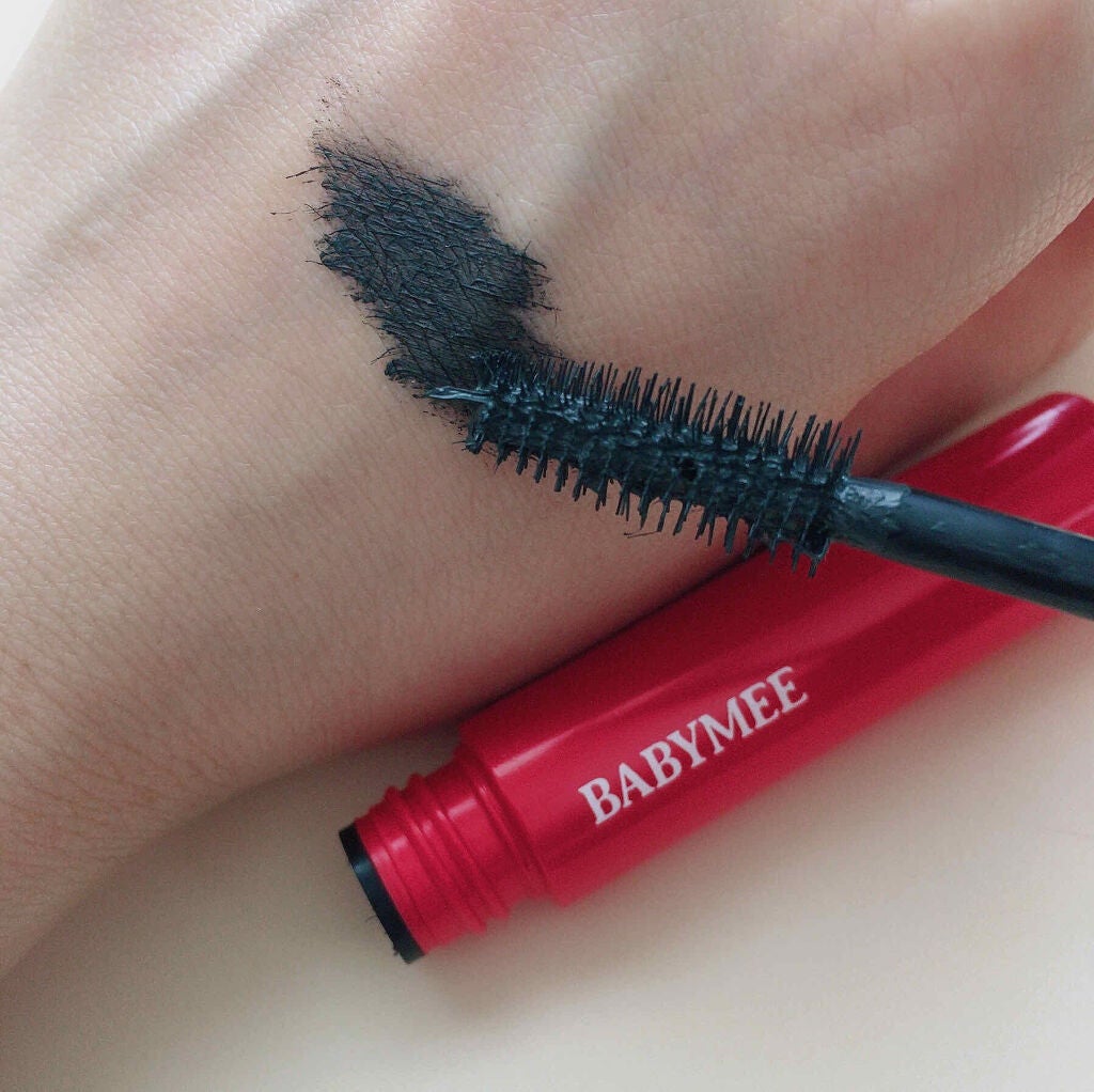 ニュアンスカラーマスカラ/BABYMEE/マスカラを使ったクチコミ(3枚目)