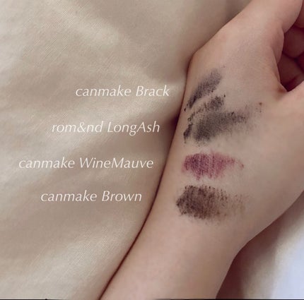 ハンオールフィックスマスカラ/rom&nd/マスカラを使ったクチコミ(2枚目)