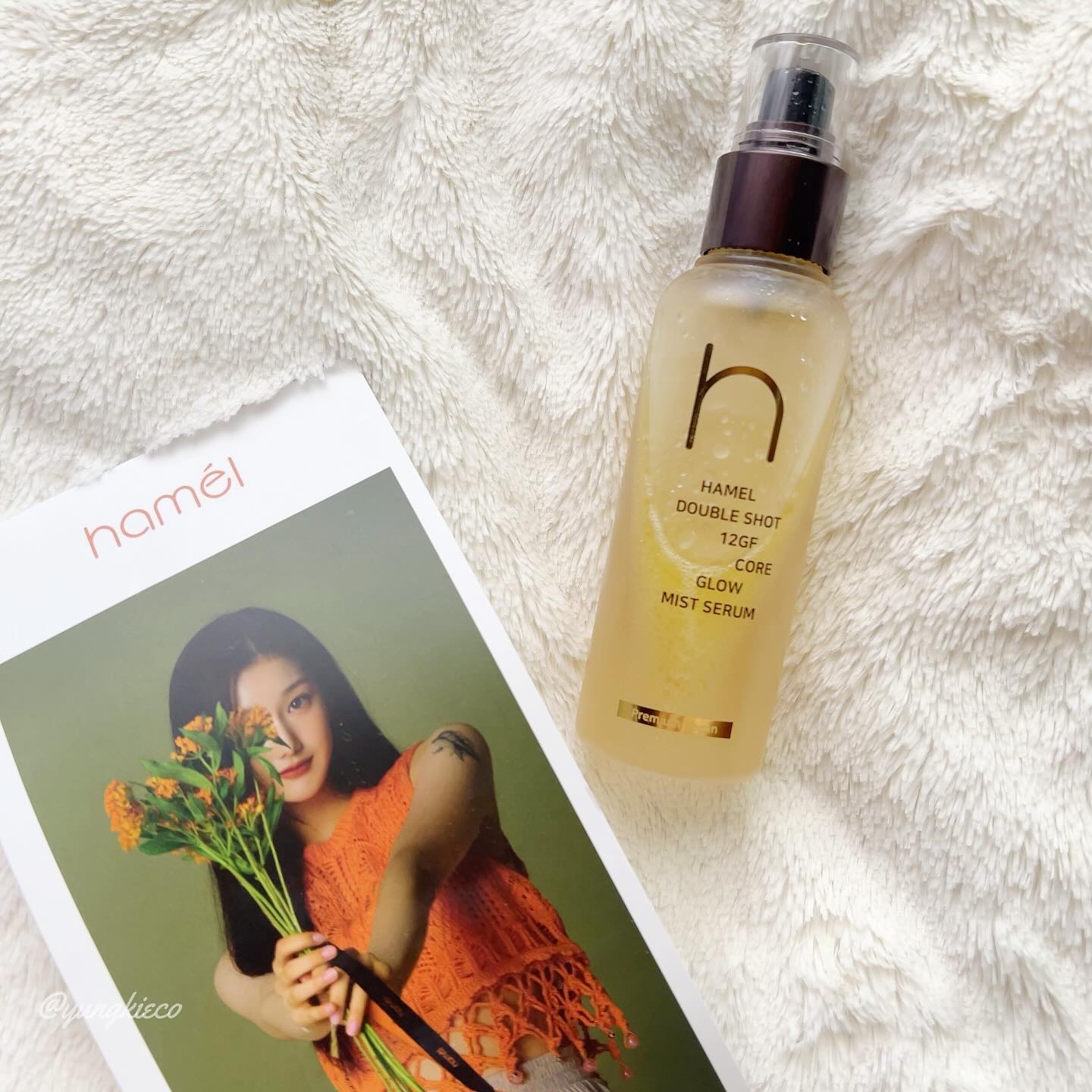 ダブルショット12GFコアグロウミストセラム/HAMEL/美容液を使ったクチコミ（1枚目）