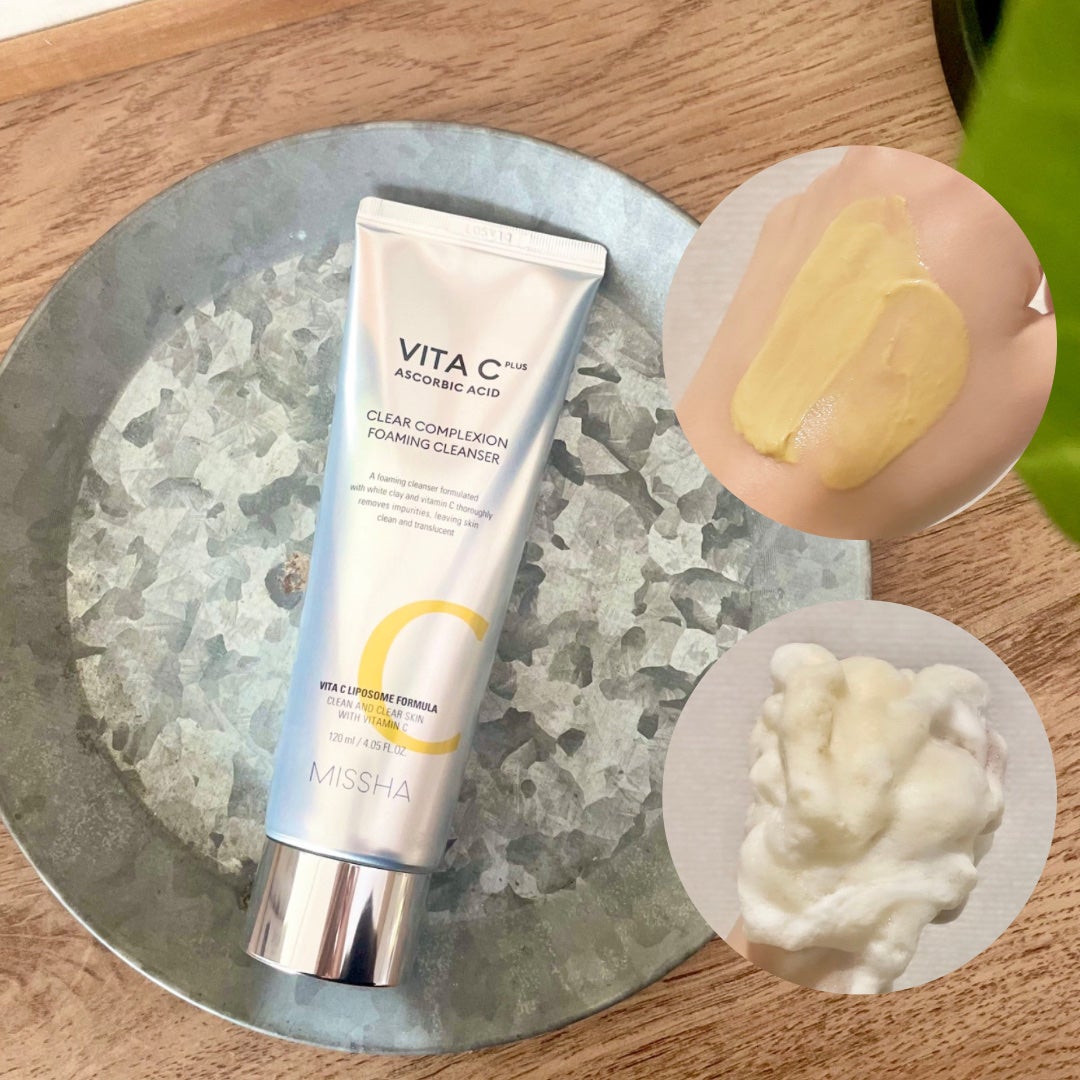 ビタシー プラス クリア コンプレクション フォーミング クレンザー/MISSHA/洗顔フォームを使ったクチコミ(2枚目)