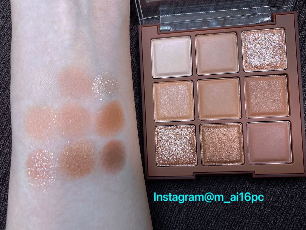 シャドウパレット/dasique/アイシャドウパレットを使ったクチコミ（2枚目）