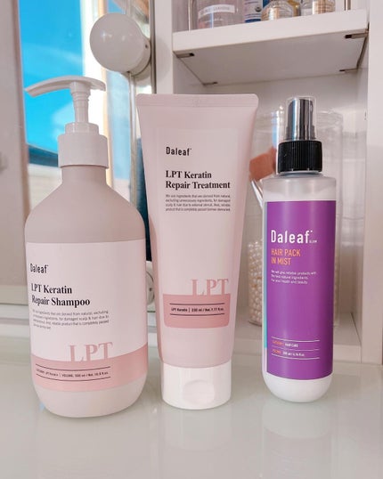LPTケラチンリペアトリートメント/Daleaf/洗い流すヘアトリートメントを使ったクチコミ(9枚目)