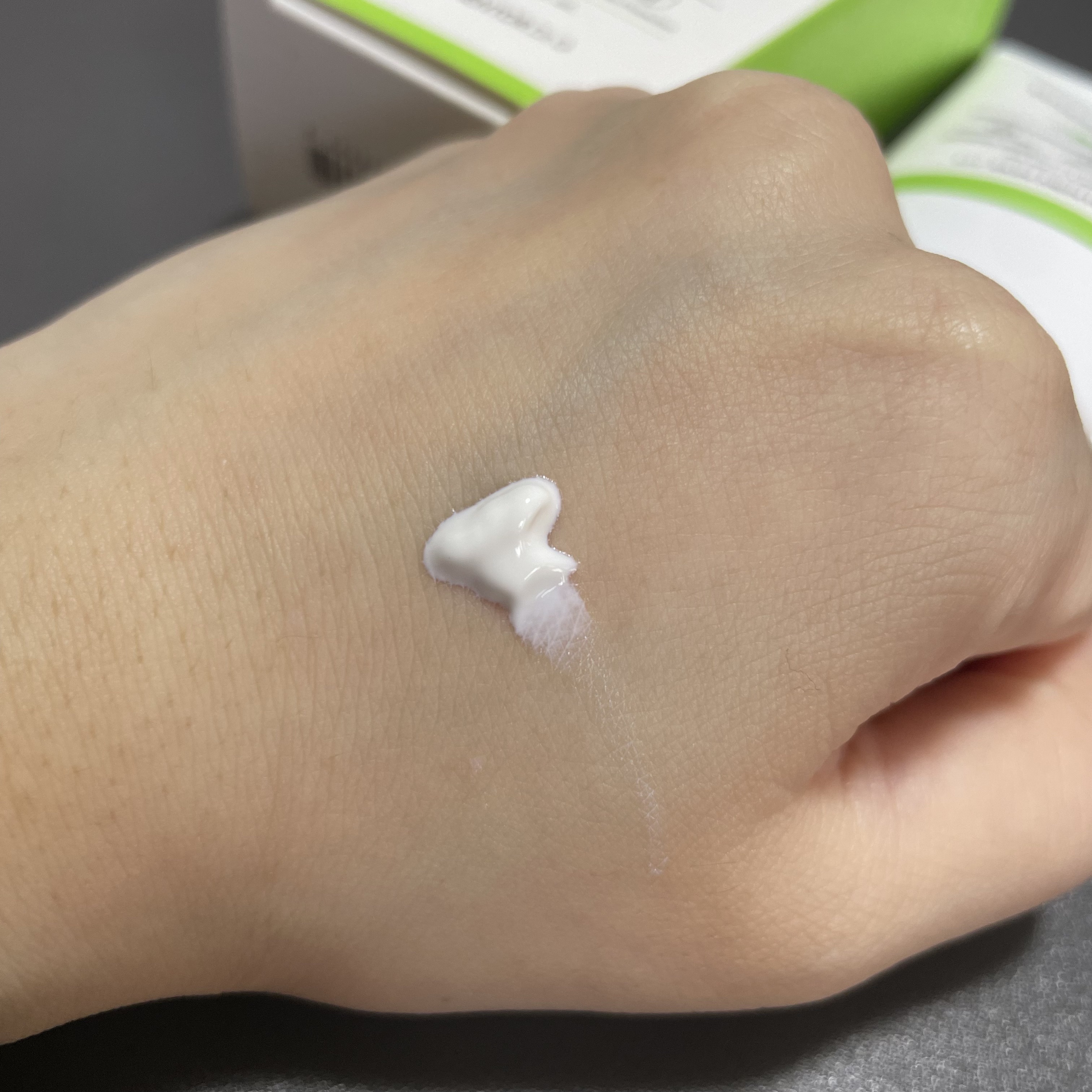 グリーンマイルドアップサンプラス/Dr.G/日焼け止めクリームを使ったクチコミ（2枚目）