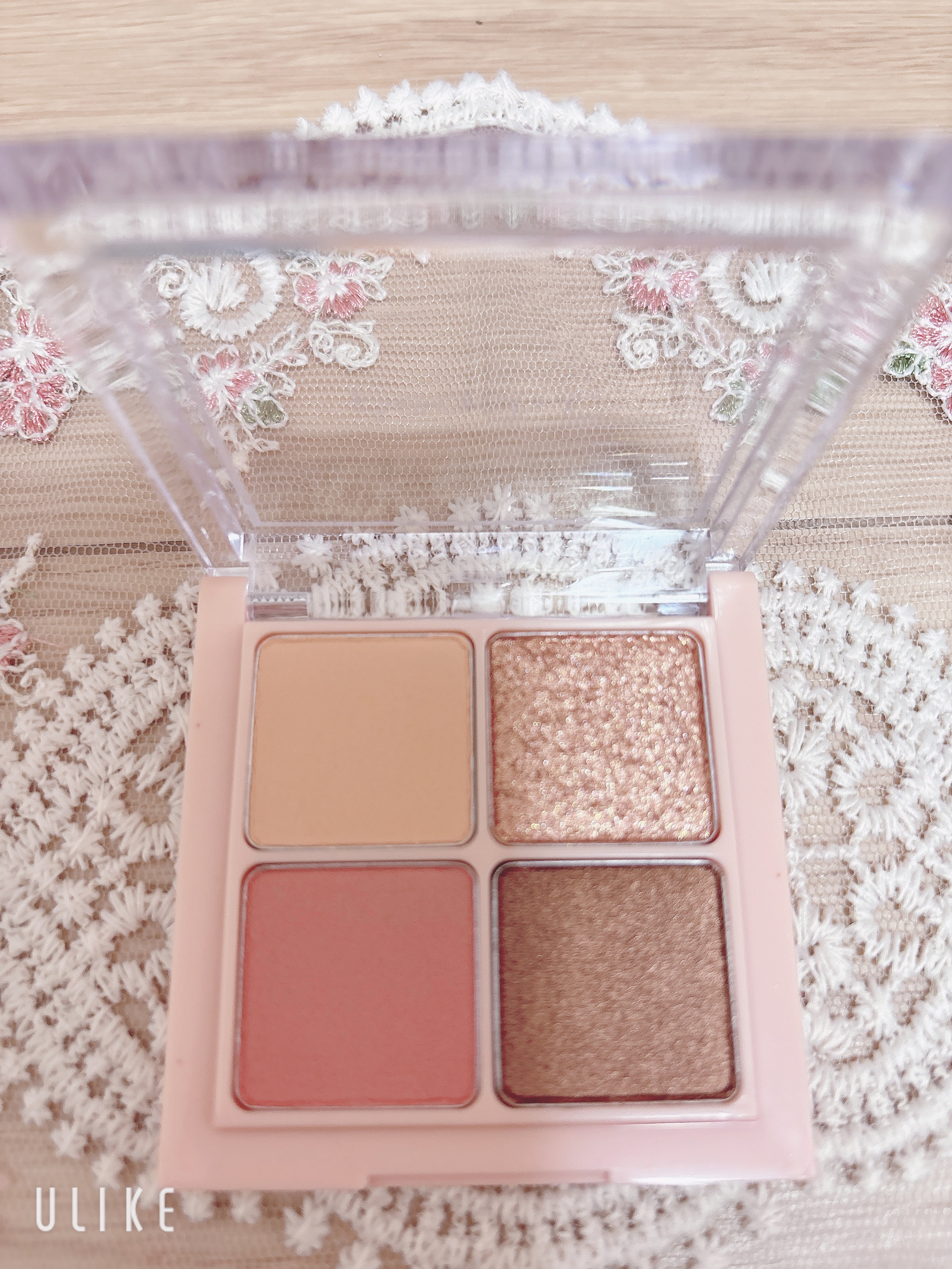 フォーリング イン アイシャドウ パレット  02 フォーリングインピーチ/Peach C/アイシャドウパレットを使ったクチコミ（2枚目）