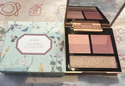 テイラード カラー アイズ/SNIDEL BEAUTY/アイシャドウパレットを使ったクチコミ(4枚目)