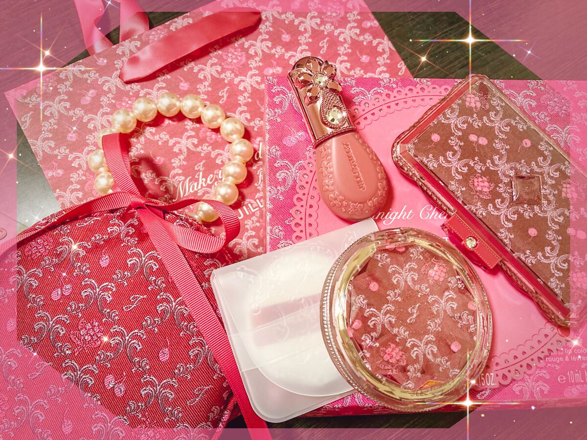 ジルスチュアート ミッドナイトチェリー コレクション/JILL STUART/メイクアップキットを使ったクチコミ(1枚目)