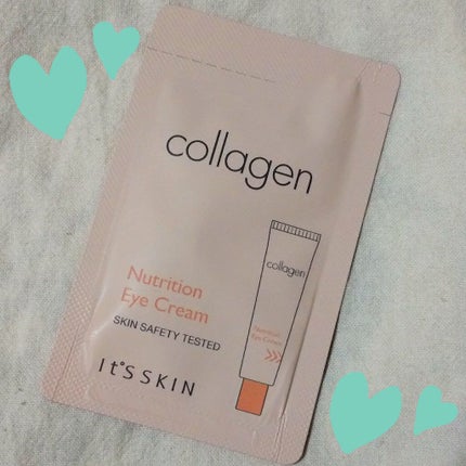 コラーゲンニュートリションアイクリーム/It's skin/アイケア・アイクリームを使ったクチコミ(1枚目)