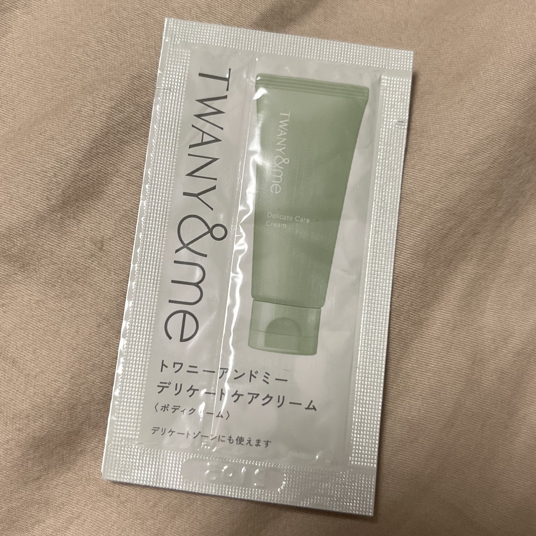 トワニーアンドミー デリケートケアクリーム/TWANY/ボディクリームを使ったクチコミ（1枚目）