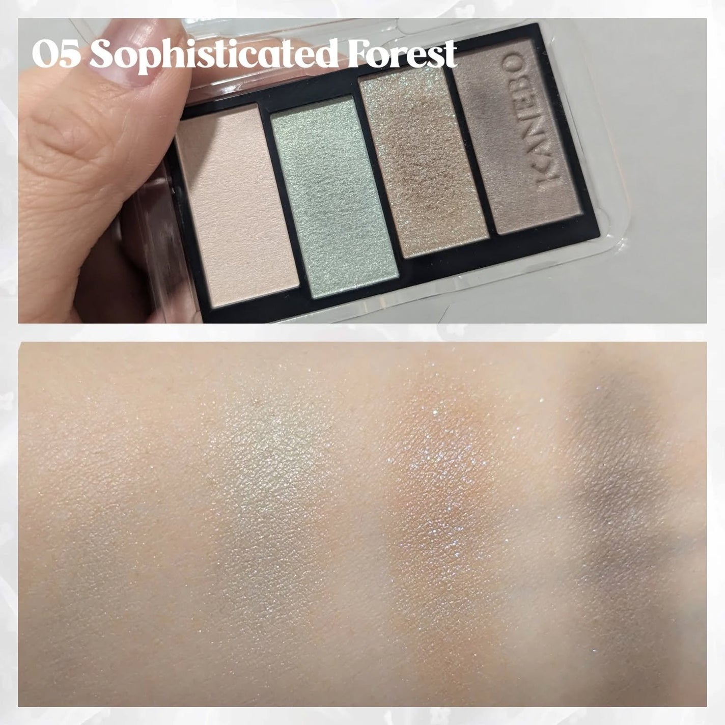 カラードシャドウ/KANEBO/アイシャドウパレットを使ったクチコミ(2枚目)