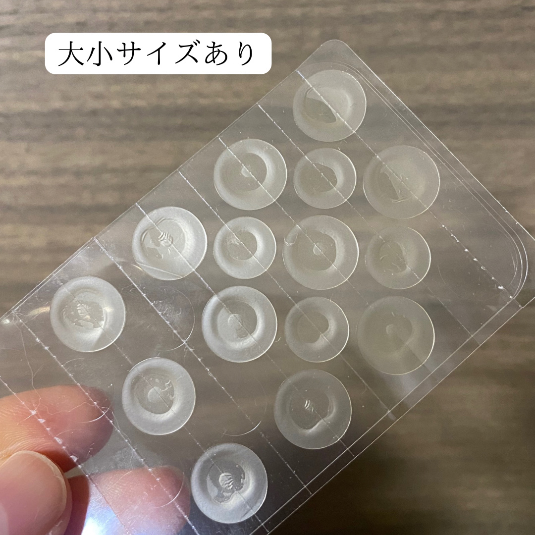 クリアカバーパッチ/ずぼらん/にきびパッチを使ったクチコミ（2枚目）