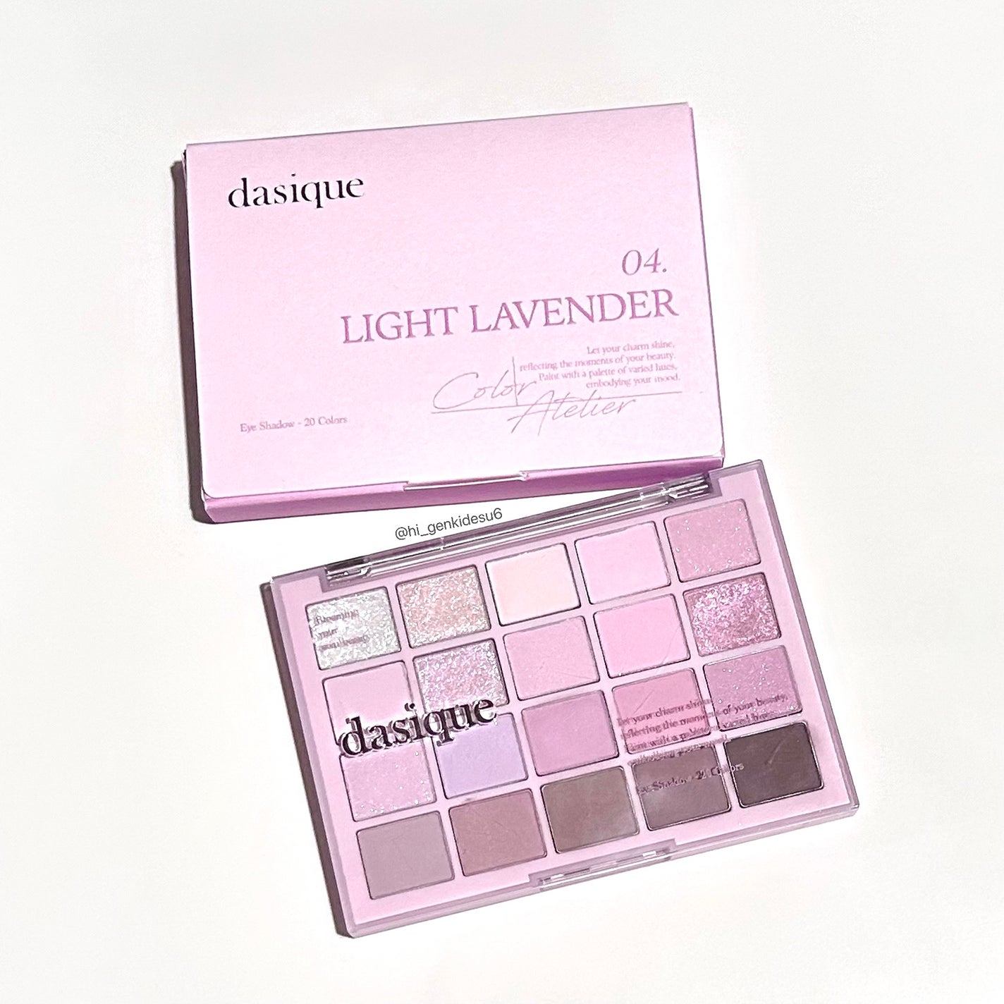 シャドウパレット/dasique/アイシャドウパレットを使ったクチコミ(1枚目)