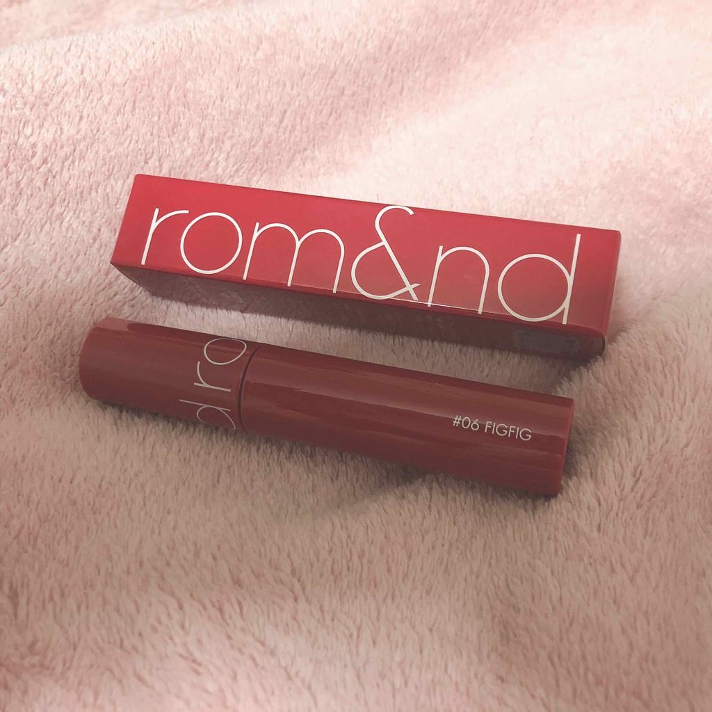 ジューシーラスティングティント/rom&nd/リップティントを使ったクチコミ(1枚目)