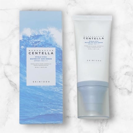 ヒアルーシカ ウォーターフィット サンセラム/SKIN1004/日焼け止めローションを使ったクチコミ(5枚目)