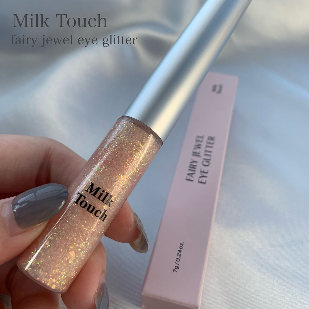 フェアリージュエルアイグリッター/Milk Touch/グリッターを使ったクチコミ（1枚目）