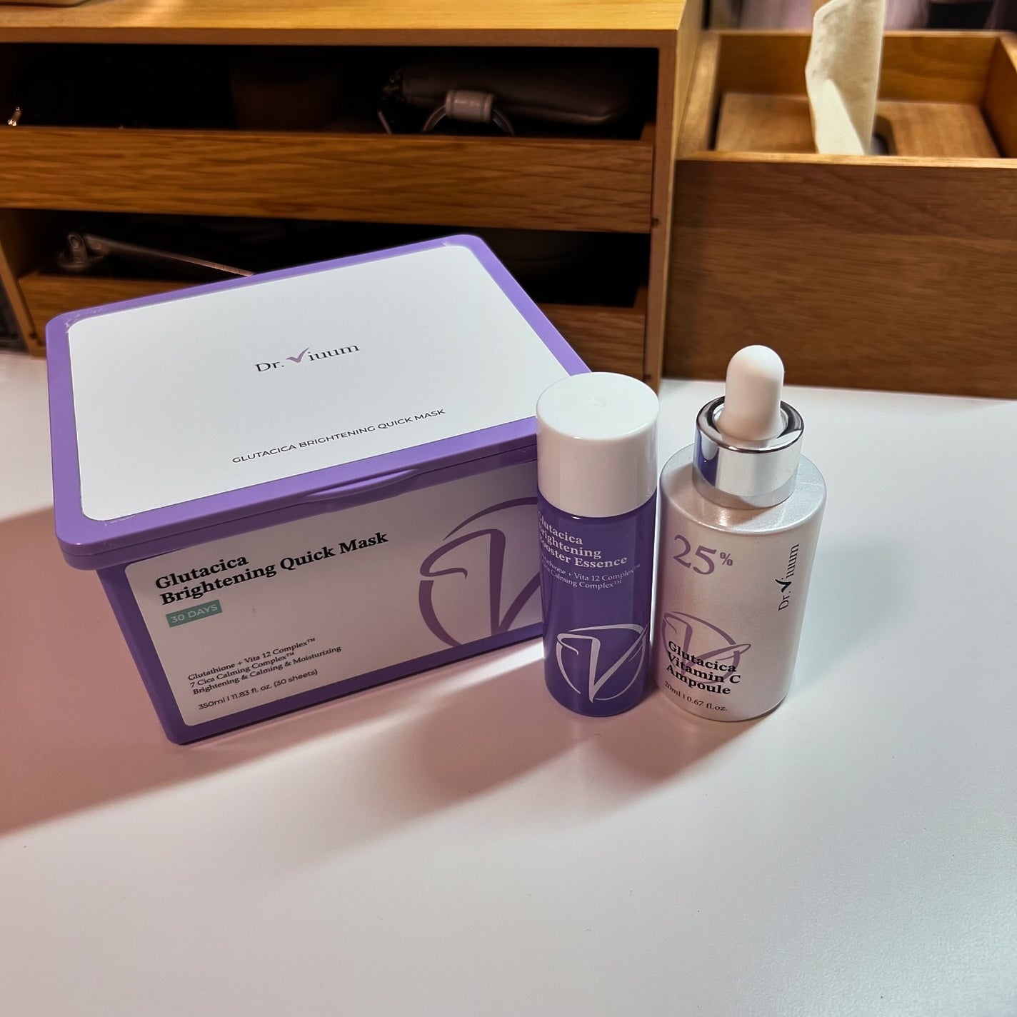 グルタシカ ブライトニングクイックマスク/Dr.Viuum/シートマスク・パックを使ったクチコミ(1枚目)