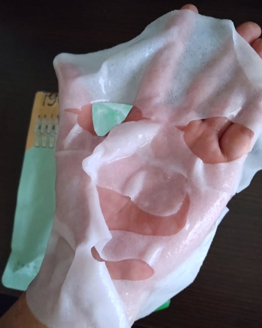 原液美容100マスク アゼライン酸&VC/ONE STONE TWO BIRDS/シートマスク・パックを使ったクチコミ(2枚目)