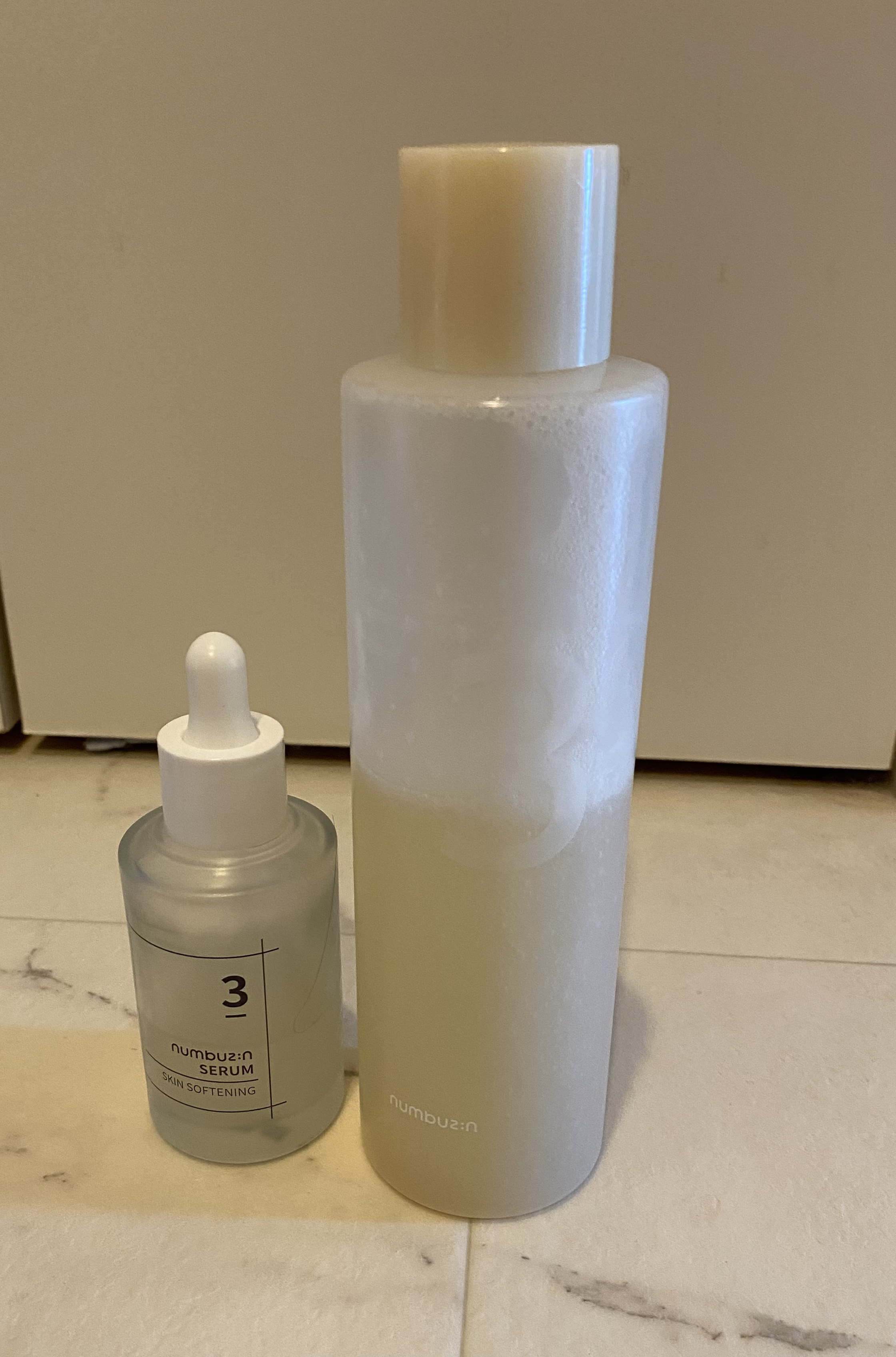 3番 すべすべキメケアセラム/numbuzin/美容液を使ったクチコミ（1枚目）