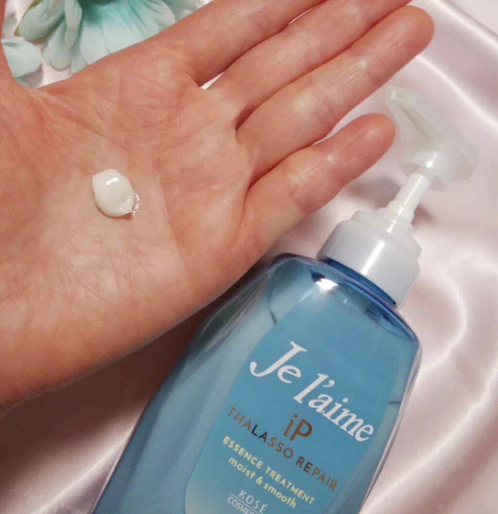 iP タラソリペア 補修美容液 シャンプー/トリートメント (モイスト&スムース)/Je l'aime/市販シャンプーを使ったクチコミ(3枚目)