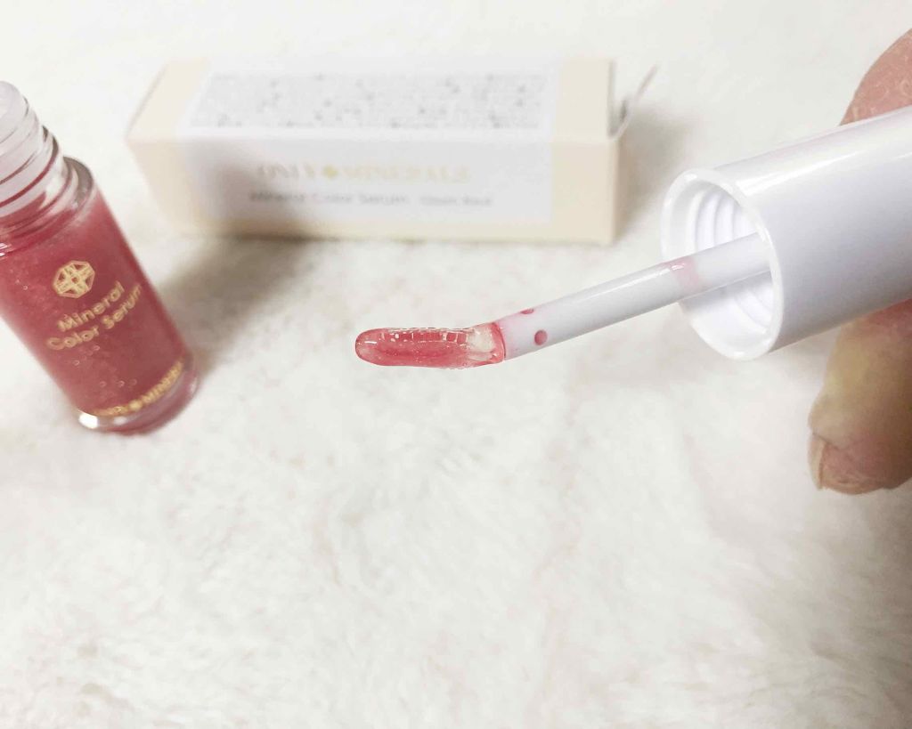 ミネラルカラーセラム/ONLY MINERALS/リップグロスを使ったクチコミ(2枚目)