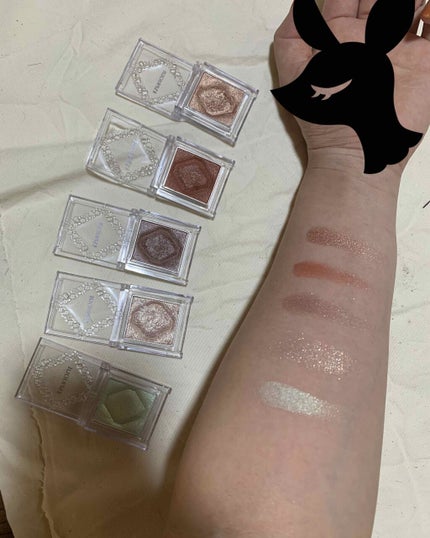 セレクト アイカラー GR700 ミントグリーン/ESPRIQUE/単色アイシャドウを使ったクチコミ(1枚目)