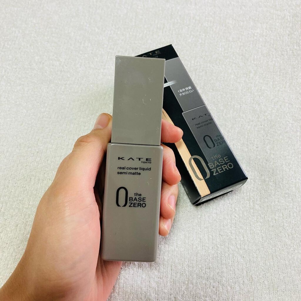 リアルカバーリキッド(セミマット)/KATE/リキッドファンデーションを使ったクチコミ(2枚目)