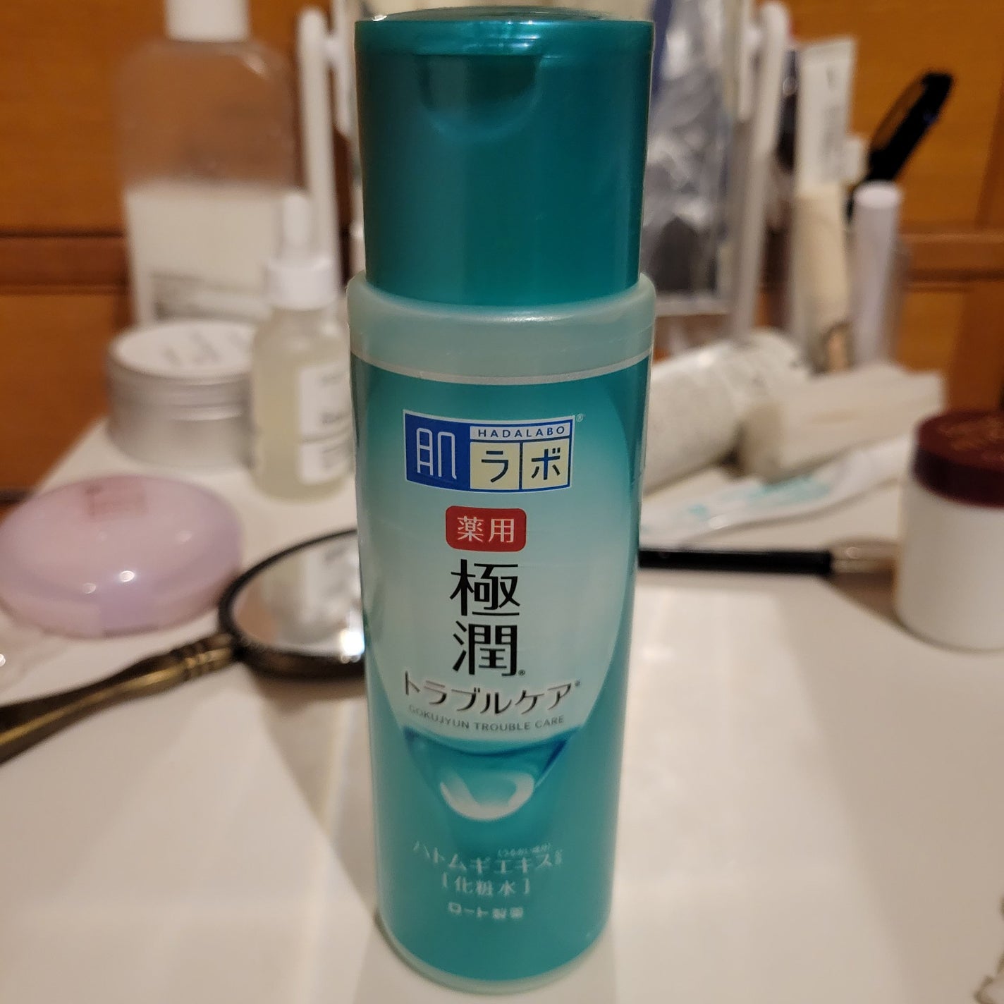 薬用 極潤 スキンコンディショナー/肌ラボ/化粧水を使ったクチコミ(1枚目)