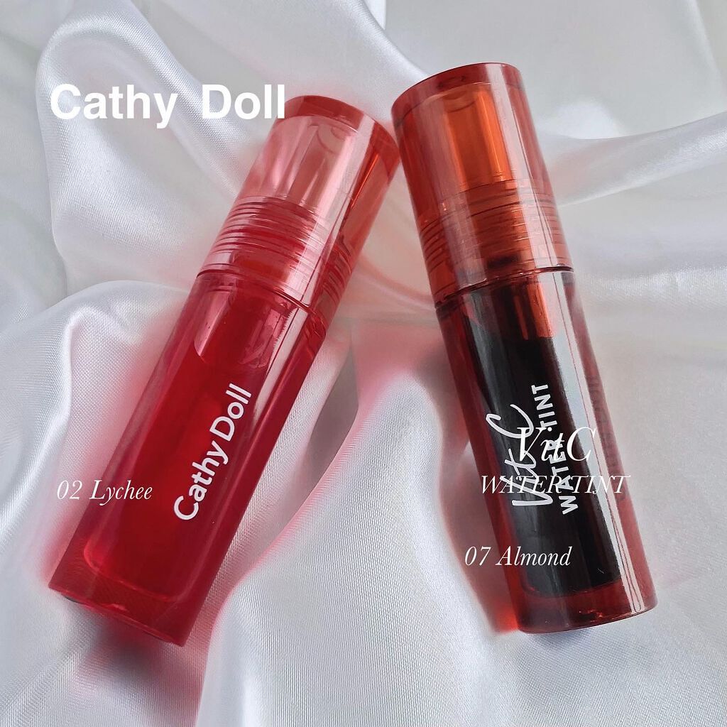 Vit C ウォーターティント/CathyDoll/リップティントを使ったクチコミ(9枚目)