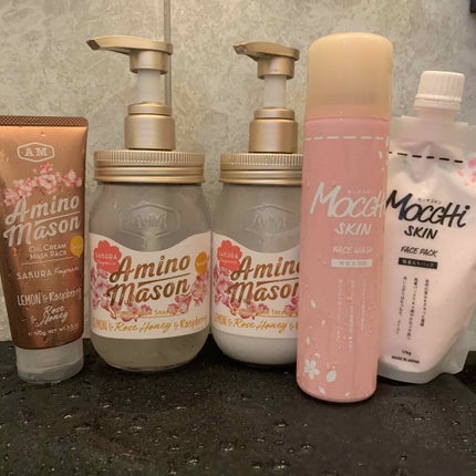 スムース シャンプー&トリートメント ミニヘアマスク付き サクラ限定キット2020/アミノメイソン/その他キットセットを使ったクチコミ(1枚目)